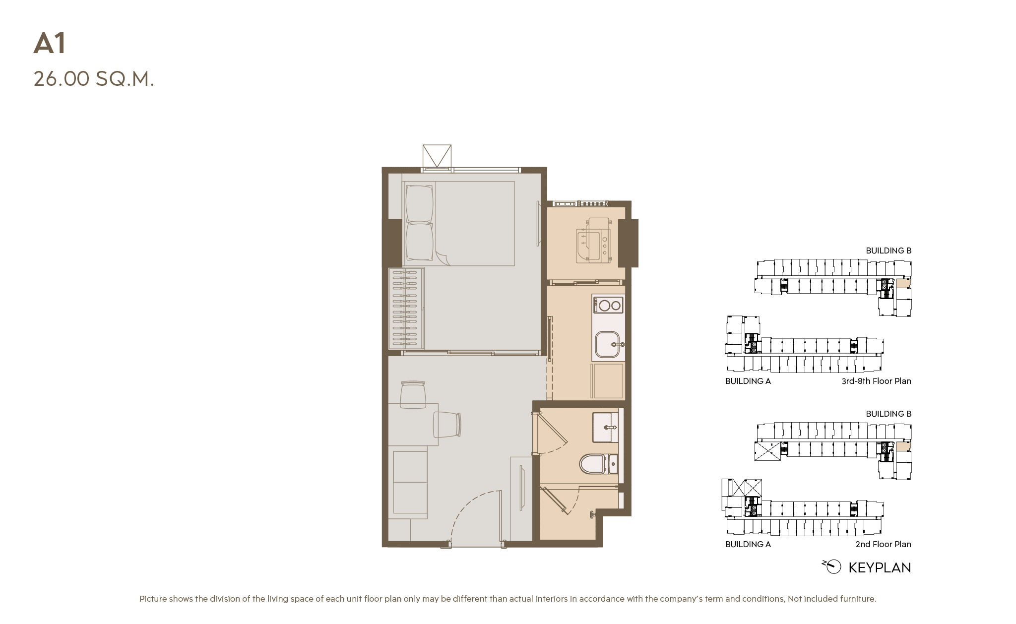 1 Bedroom image 1
